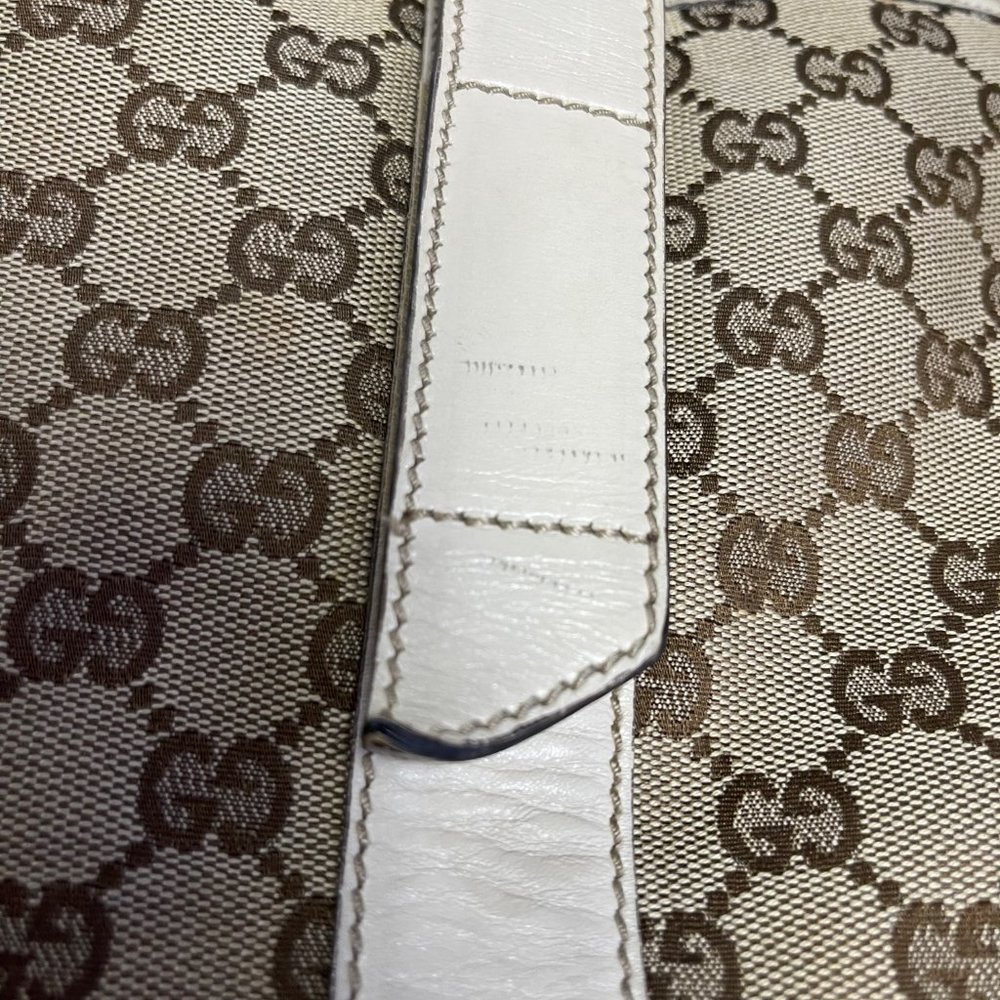 Gucci Tote Bag Brown Canvas - Picture 3 of 13